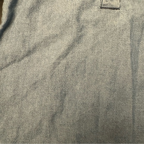 Carters toddler girl short sleeve cotton blue chambray top 18 months - Picture 7 of 8